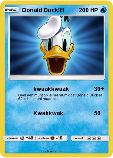 Pokemon Donald Duck!!!!