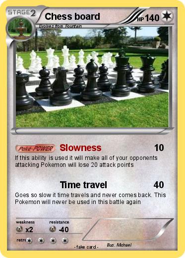 Pokemon Chess board