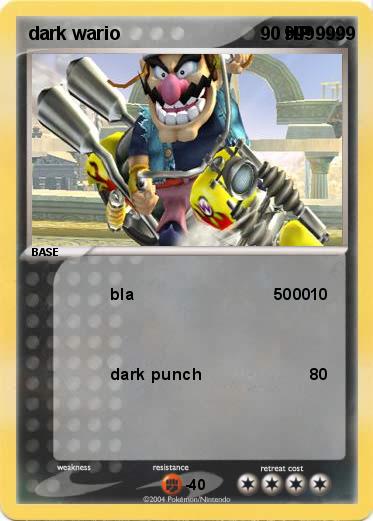 Pokemon dark wario                                9999999