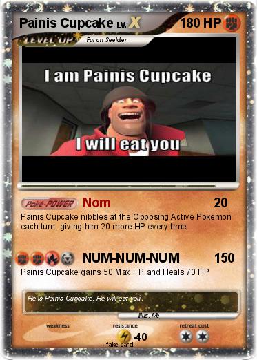 Pokemon Painis Cupcake