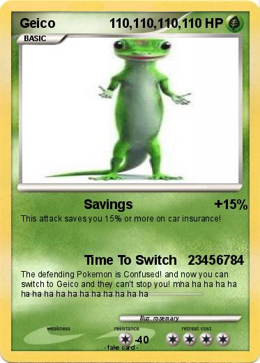 Pokemon Geico               110,110,110,
