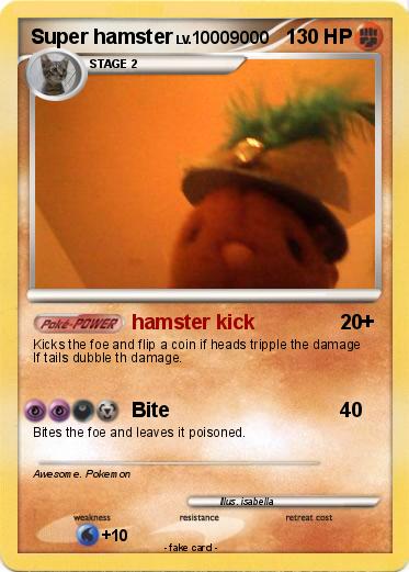 Pokemon Super hamster