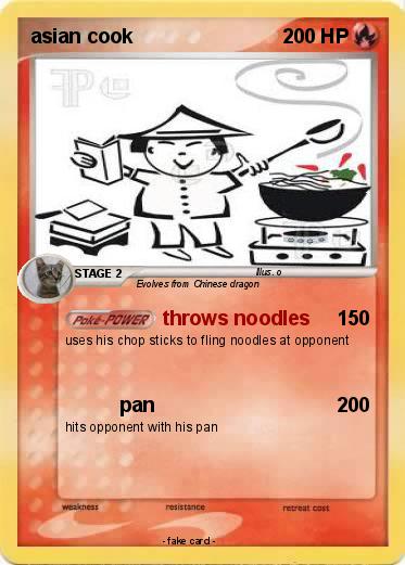 Pokemon asian cook