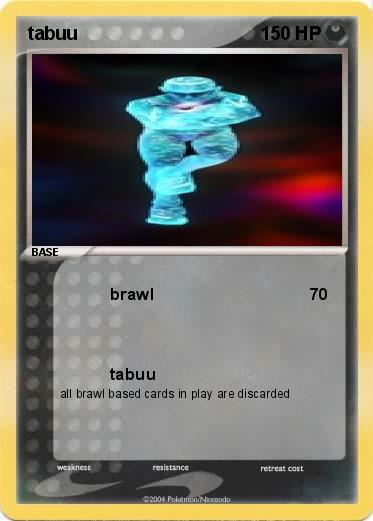 Pokemon tabuu