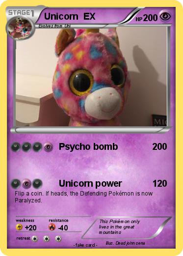 Pokemon Unicorn  EX