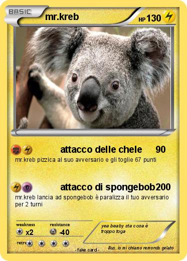 Pokemon mr.kreb