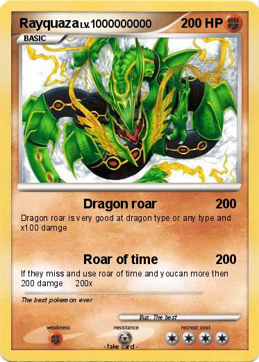 Pokemon Rayquaza