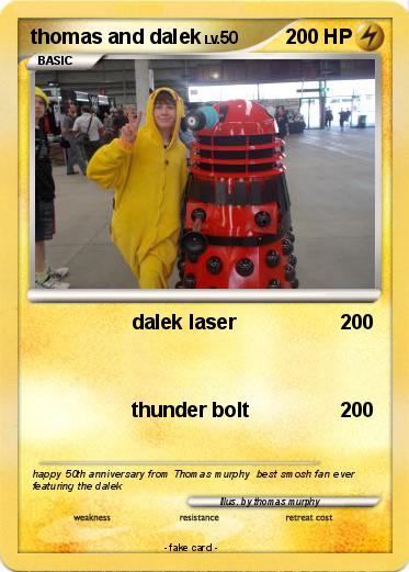 Pokemon thomas and dalek