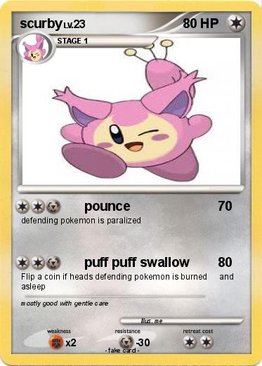 Pokemon scurby