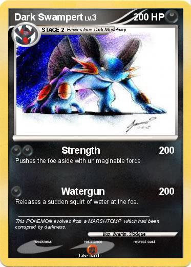 Pokemon Dark Swampert