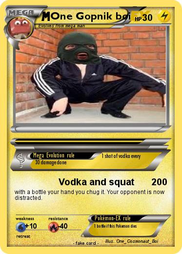 Pokemon One Gopnik boi