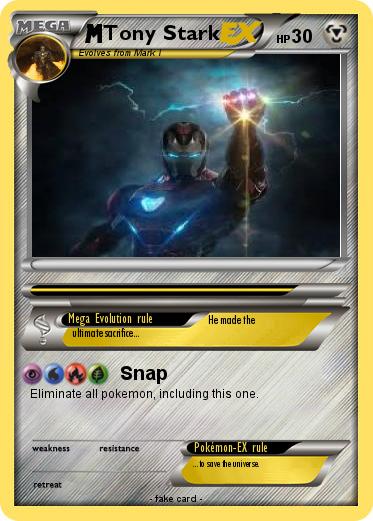 Pokemon Tony Stark