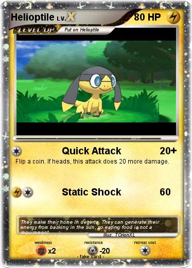 Pokemon Helioptile