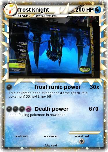 Pokemon frost knight