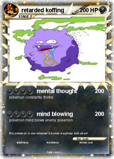 Pokemon retarded koffing
