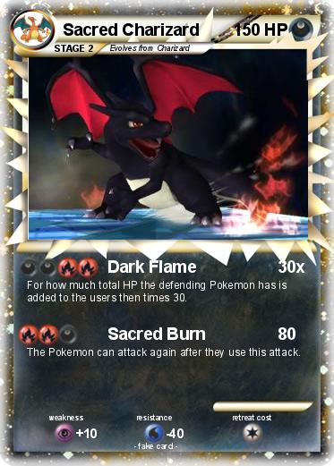 Pokemon Sacred Charizard