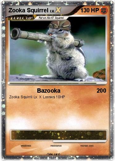 Pokemon Zooka Squirrel