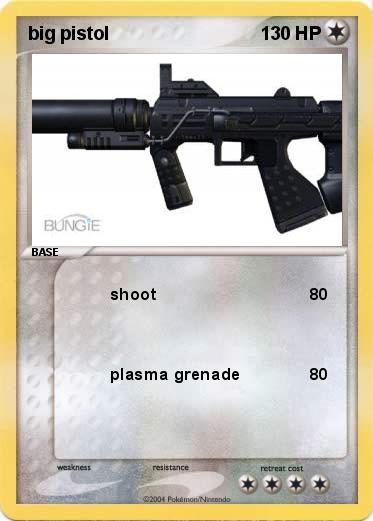 Pokemon big pistol