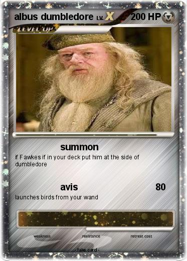 Pokemon albus dumbledore