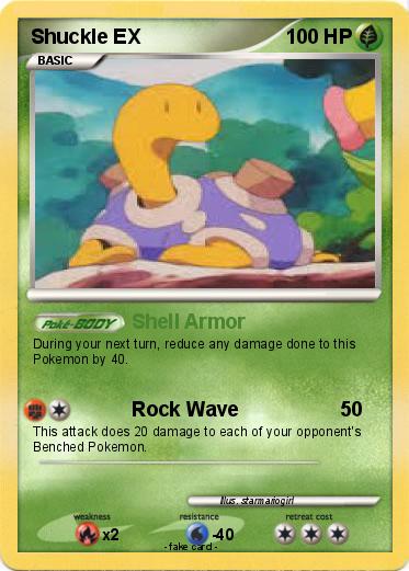 Pokemon Shuckle EX