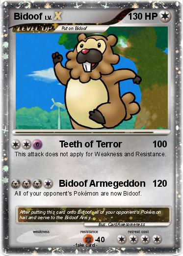 Pokemon Bidoof