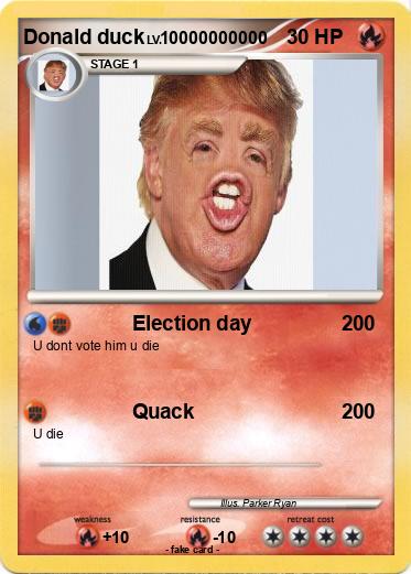Pokemon Donald duck