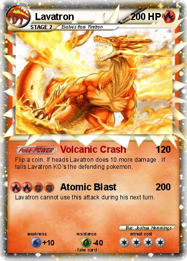 Pokemon Lavatron