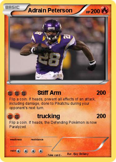 Pokemon Adrain Peterson