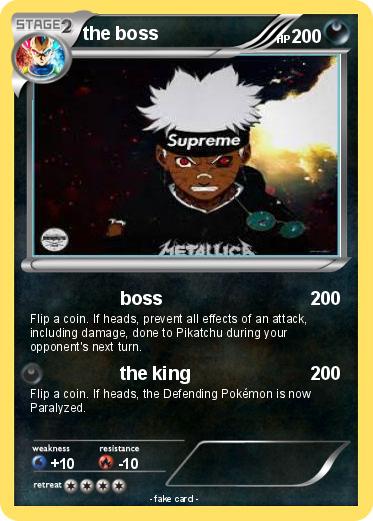 Pokemon the boss