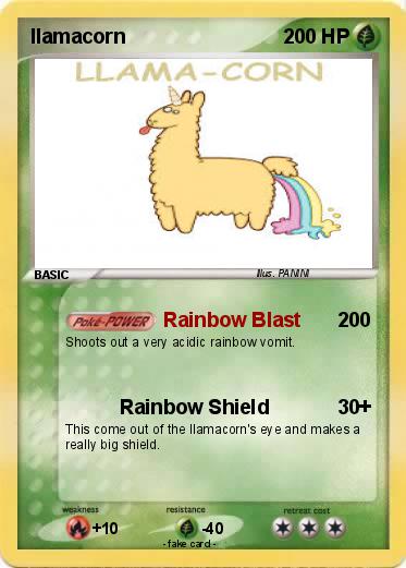 Pokemon llamacorn