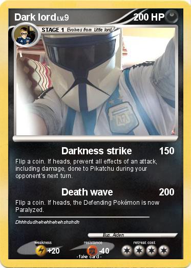 Pokemon Dark lord
