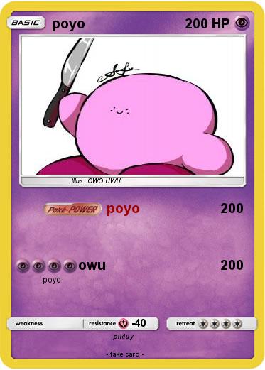 Pokemon poyo