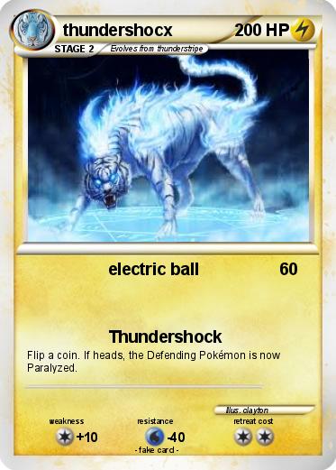 Pokemon thundershocx