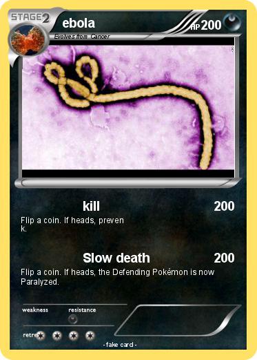 Pokemon ebola