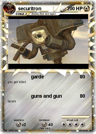 Pokemon securitron