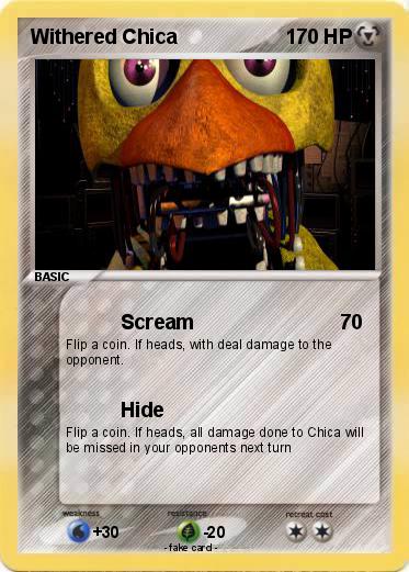 Pokemon Withered Chica