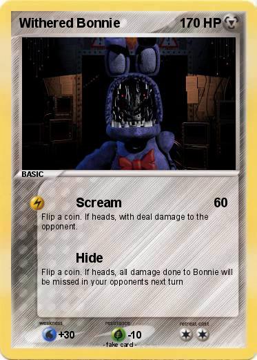 Pokemon Withered Bonnie