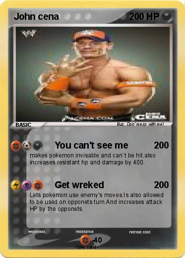 Pokemon John cena