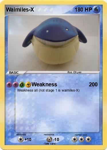 Pokemon Waimiles-X