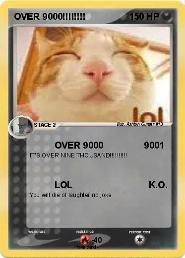 Pokemon OVER 9000!!!!!!!!