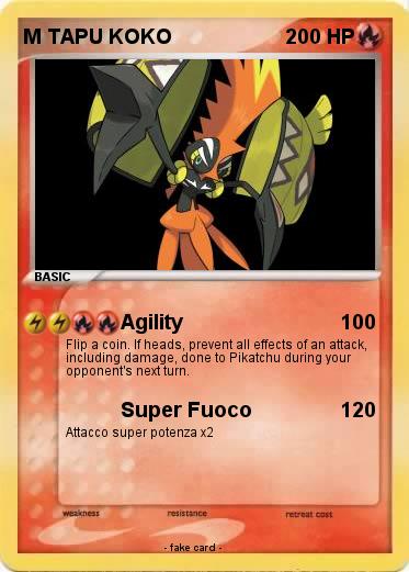 Pokemon M TAPU KOKO