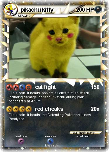 Pokemon pikachu kitty