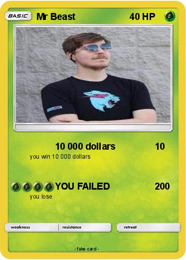 Pokemon Mr Beast