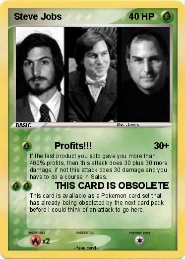 Pokemon Steve Jobs