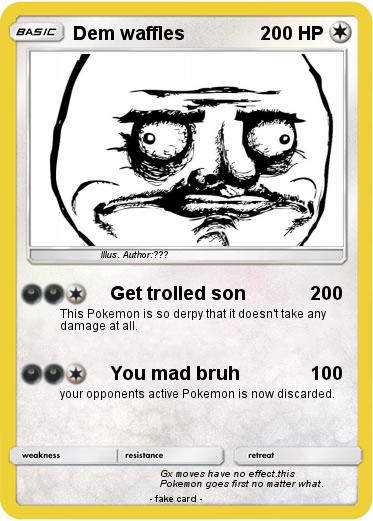 Pokemon Dem waffles