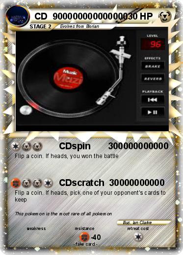Pokemon CD  900000000000000