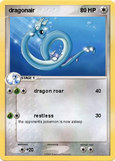 Pokemon dragonair