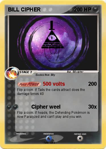 Pokemon BILL CIPHER
