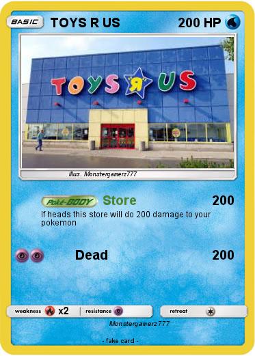 Pokemon TOYS R US
