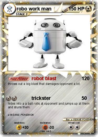 Pokemon robo work man
